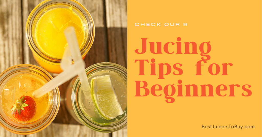 Jucing Tips for Beginners