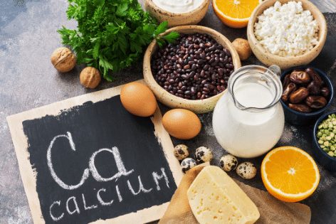 What does calcium do for the body?