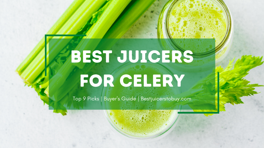 Best Juicers For Celery