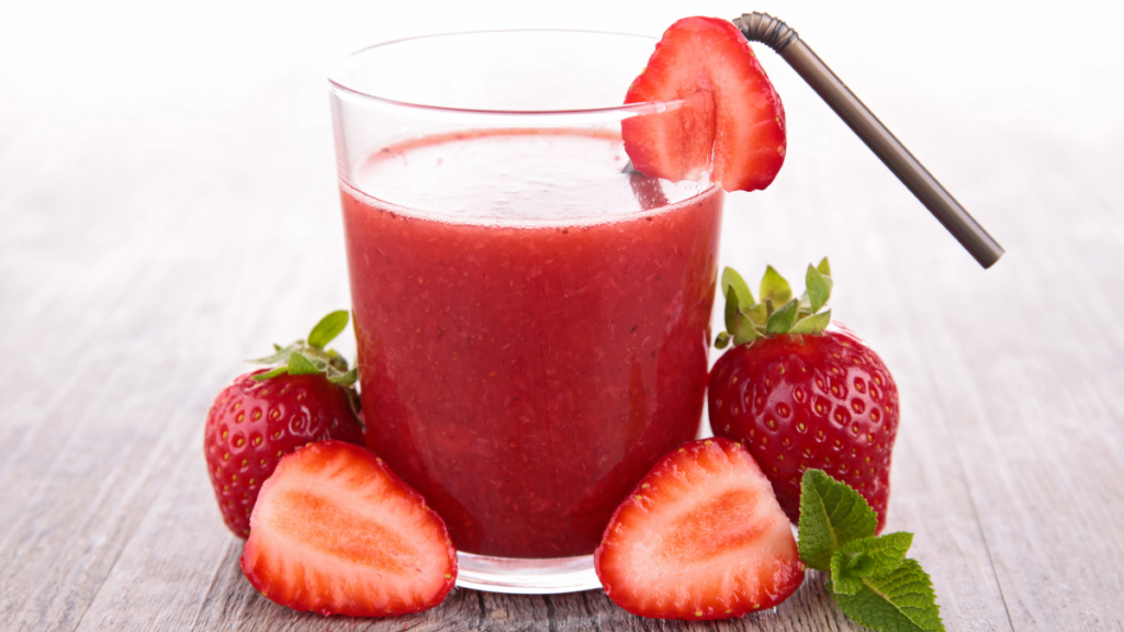 How To Make Strawberry Juice?